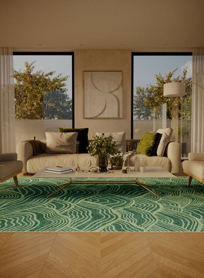 Malachite Rug