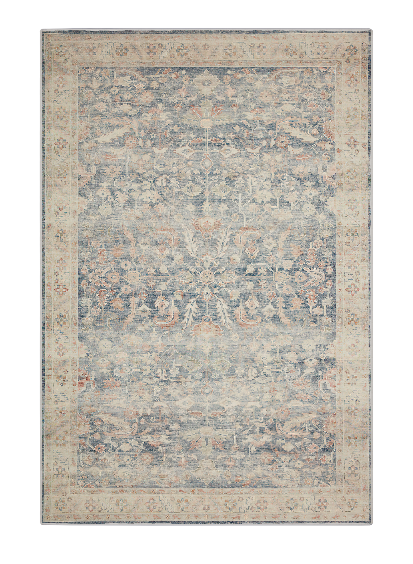 blue oriental rug