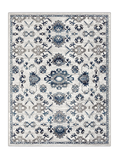 blue oriental rug